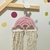 Painel Arco Íris com Macramé