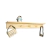 Cabideiro Prateleira Clean Slim Pinus Natural - Ramona Artes