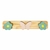 Cabideiro Clean Pinus Natural Borboleta e Flor - loja online