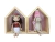 Kit 2 Nichos Casinha Pinus