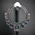ARGOLA TITÂNIO CLICKER SANTORINI ZIRCÔNIAS - comprar online