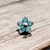 LABRET TITÂNIO FLOR FRÉSIA ZIRCÔNIAS SWAROVSKI - comprar online