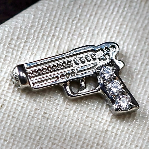LABRET TITÂNIO REVÓLVER DETAILED ZIRCÔNIAS - comprar online