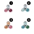 PUSH PIN TITÂNIO TRINITY TRI ZIRCÔNIAS SWAROVSKI na internet