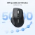 Imagen de UGREEN Mouse Inalámbrico 2.4G & Bluetooth, 5000 dpi 5 Botones, Compatible con Windows, Linux, MacOS, Android y Chrome