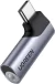 UGREEN Adaptador USB C a Jack 3.5mm DAC Chip, Adaptador Auriculares Tipo C 90 Grados