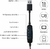Lámpara Led con Brazo Oscilante de 360° - Negro en internet