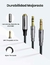 Ugreen AUX splitter cable 3.5 mm mini jack (hembra) - 2x 3.5 mm mini jack (macho - micrófono y audífonos) plata (AV193 50255) en internet