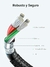 Ugreen Cable de Carga Rápida USB-C Macho - USB-C Macho, 2 Metros, Negro - Tecnófilos