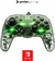 PDP Control para Nintendo Switch Afterglow Deluxe+, Alámbrico, Verde, con Entrada de Audio 3.5mm