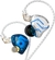 Audífonos KZ Metal ZS10 Pro - Glare Blue Mic