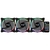 Ventilador Aerocool Eclipse 12 Pro RGB, 120mm, 1200RPM, Negro - 3 Piezas en internet