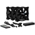 Ventilador Aerocool Eclipse 12 Pro RGB, 120mm, 1200RPM, Negro - 3 Piezas - Tecnófilos