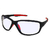 Brobotix Lentes Anti-Radiación para Computadora 6000274, Unisex, Negro/Rojo en internet