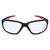 Brobotix Lentes Anti-Radiación para Computadora 6000274, Unisex, Negro/Rojo