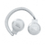 JBL Audífonos con Micrófono Live 460NC, Inalámbrico, Bluetooth, USB-C, Blanco