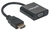 Manhattan Convertidor HDMI Macho - VGA Hembra, Negro - comprar en línea