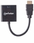 Manhattan Convertidor HDMI Macho - VGA Hembra, Negro - Tecnófilos