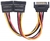 Manhattan Cable SATA Hembra - 2x SATA Macho, 15cm - comprar en línea