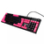 Teclado Gamer Ocelot Gaming OGMK04 RGB, Teclado Mecánico, Alámbrico, Negro/Magenta (Español) en internet