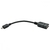 Tripp Lite Cable Micro USB B Macho - USB A Hembra, 15.2cm, Negro