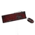 Kit Gamer de Teclado y Mouse Vorago KM-500, Alámbrico, USB, Negro (Español)