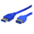 X-Case Cable de Extensión USB Macho - USB Hembra, 1.8 Metros, Azul