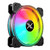 Ventilador XZEAL XZ1100 RGB LED, 120mm, 1200RPM, Negro - 3 Piezas en internet
