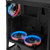 Imagen de Gabinete Yeyian Krypton con Ventana, Midi Tower, ATX/Micro-ATX, USB 3.0, sin Fuente, 3 Ventiladores Instalados ARGB, Negro