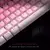 Imagen de Keycaps para teclado Redragon A133 / Blanco con Rosa