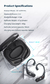 KZ AZ09Pro Bluetooth V5.2 APTX/TWS + gancho para auriculares - Pin C