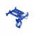 Soporte giratorio de aluminio para bicicleta de montaña - Blue