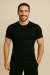 Remera Deportiva Poliester Negra Hombre - comprar online