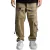 Pantalon Cargo de Gabardina Kiryat Beige