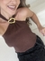 BLUSA VALERIA MARROM na internet