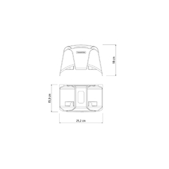 SOPORTE MURAL PARA MANGUERA TRAMONTINA - comprar online