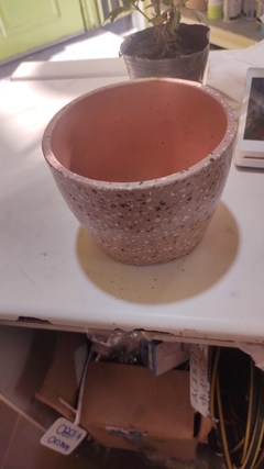 MACETA ANDINA MARMOL SINTETICO 17X13 en internet