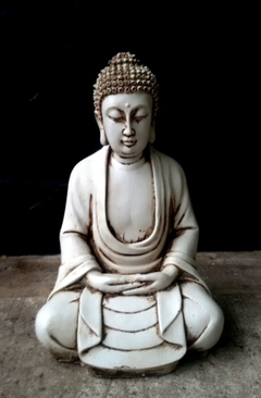 BUDA mediano MEDITACION 32X14X21 DE RESINA