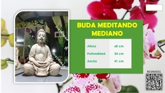 BUDA MEDITANDO MEDIANO 68X34x41 - comprar online