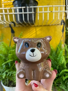 MACETA ANIMAL "OSO" CERAMICA en internet