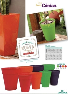 MACETA CONICA MATRI - comprar online