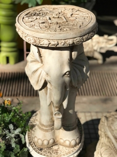 ELEFANTE MESA ALTA RESINA 57X20X45 - comprar online