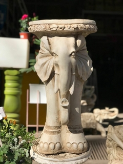 ELEFANTE MESA ALTA RESINA 57X20X45