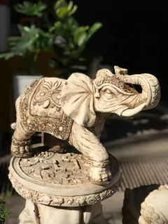 ELEFANTE TUNICA De Resina 33x20x50
