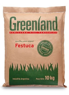 SEMILLAS FESTUCA ALTA / RUBRA 10 KG GREENLAND