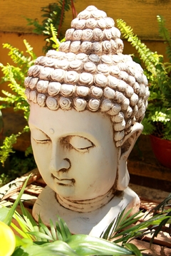 BUDA CABEZA GIGANTE 45CM RESINA - comprar online