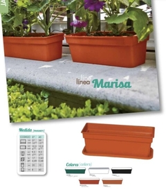 MACETA JARDINERA MARISA MATRI - comprar online