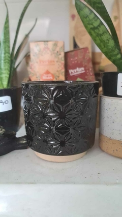 MACETA ESTRELLA 10X10 CERAMICA