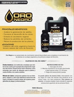 NAMASTE ORO NEGRO FERTILIZANTE ORGANICO - comprar online