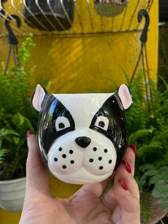 MACETA ANIMAL "PERRO" CERAMICA - comprar online